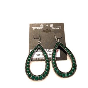 Green Bernardo earrings